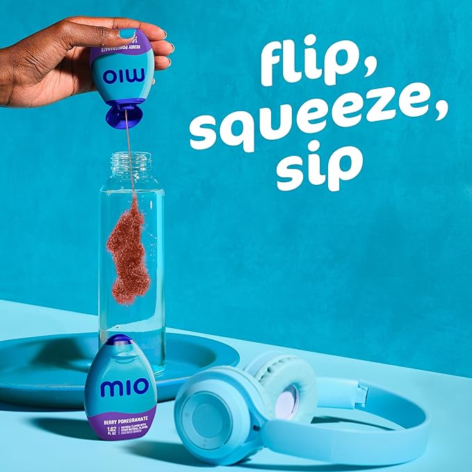 Mio Liquid Water Enhancer, Berry Pomegranate, 1.62 OZ, (Pack of 7)