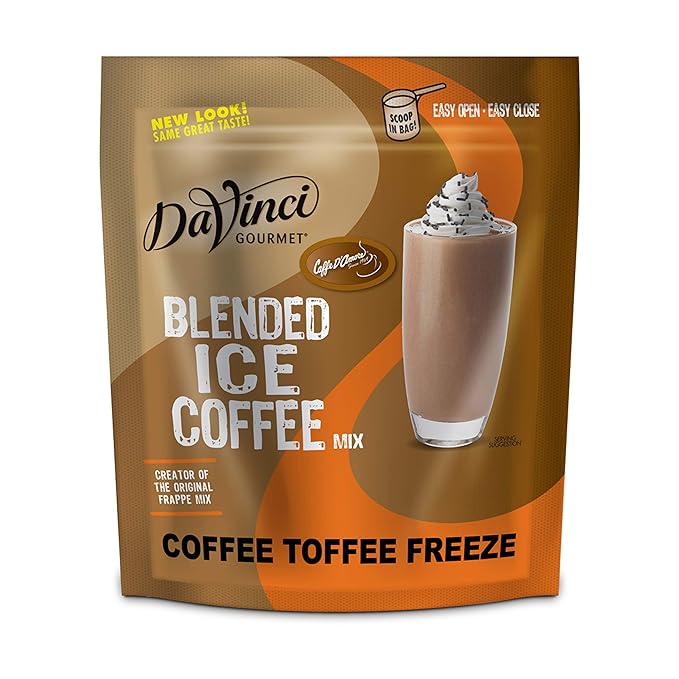 DaVinci Gourmet Coffee Toffee Blended Drink Mix, 2.75 Pounds