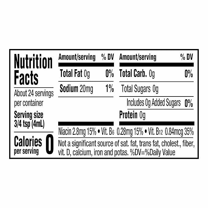 MiO Energy Black Cherry Liquid Water Enhancer Drink Mix, 2x More, 3.24 Fl Oz Bottle, As Seen on TikTok (Pack of 3)