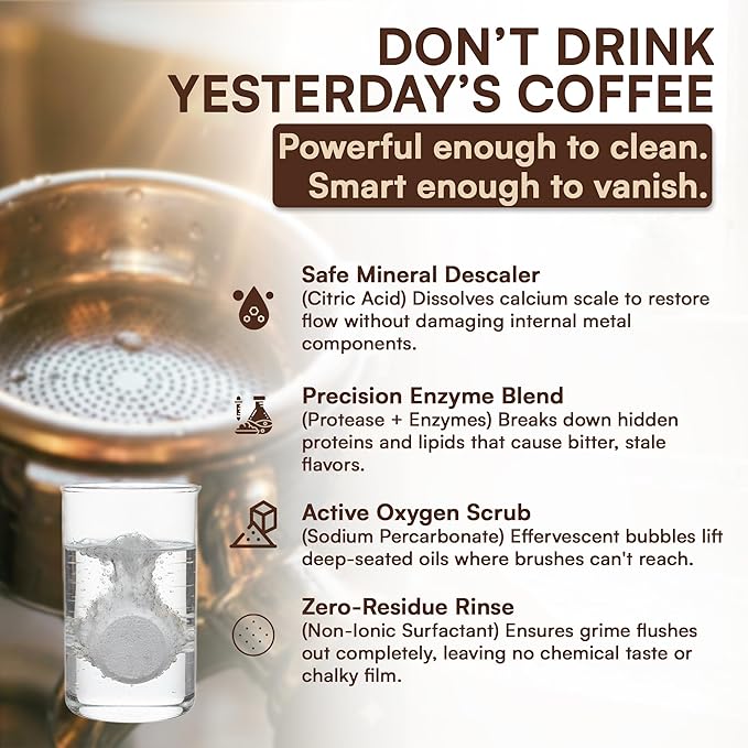 Espresso Machine Cleaning Tablets 120-Pack Portafilter Cleaner Descaler Compatible with Breville Espresso Machine, Gaggia, Delonghi, Jura, Philips Expresso Cleaning Tablets Backflush Oil Remover