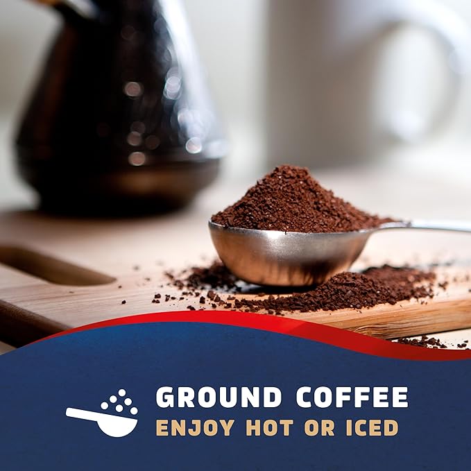 Seattle's Best Coffee Post Alley Blend Dark Roast Ground Coffee | 12 Ounce Bags,(Pack of 12)