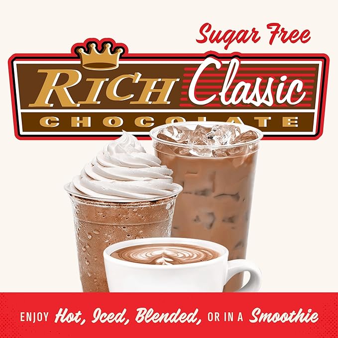 Gosh That’s Good! Sugar-Free Rich Classic Chocolate Flavor – 2 lb – Low-Calorie, Lactose-Free