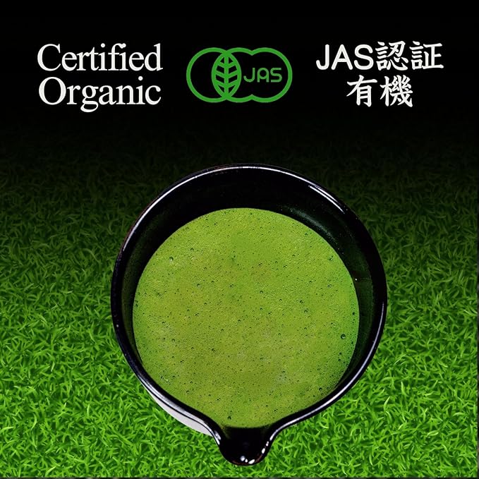 YEDOENSIS Premium Matcha - Organic Japanese Green Tea Matcha Powder, JAS Certified Organic, Vegan, Gluten-Free (40g)