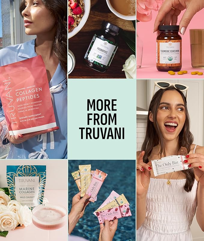 Truvani Vegan Pea Protein Powder | 20g Organic Plant-Based Protein | Keto | Gluten & Dairy Free | Low Carb | No Added Sugar | Mint Chocolate | 20 Servings (Pack of 1) |
