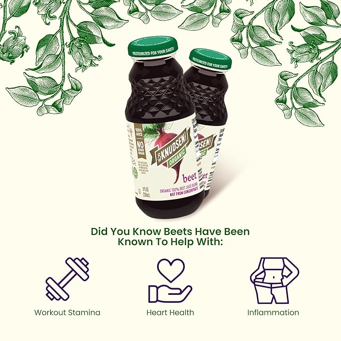 R.W. Knudsen Organic Beet Juice, 8 fl oz (12 Pack)