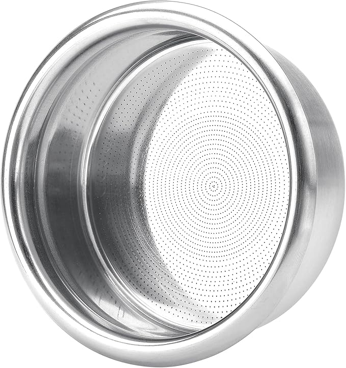 Normcore 58mm High Extraction Filter Basket, 20g Precision Filter Basket For 58mm Espresso machines Portafilter, 0.8mm Thickness, Comes with a 58.5mm Puck Screen, Espresso Paper Filters