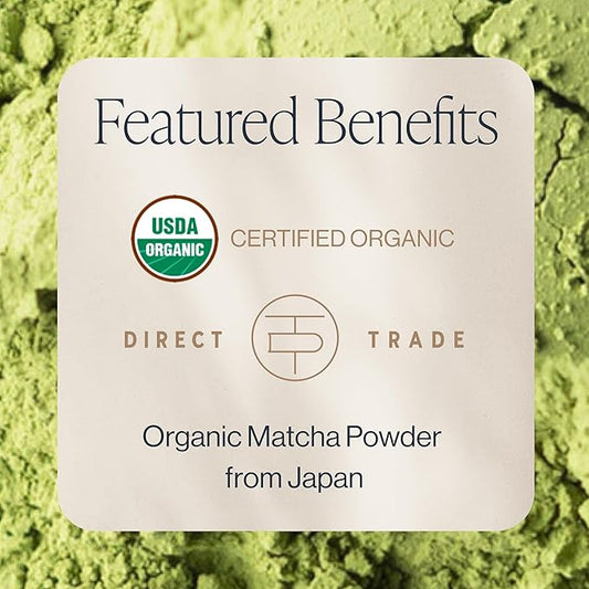 Rishi Tea Everyday Matcha - Organic Japanese Daily Matcha Green Tea Powder for Cafe-Quality Matcha Drinks, Hot or Iced - 1.05 Oz Tin