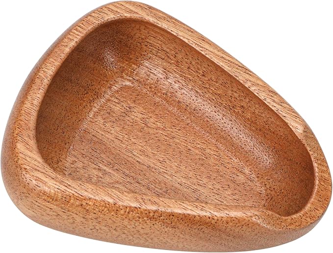 Coffee Bean Dosing Cup – Single Tray Walnut Wood Espresso Accessories Measuring Tool for Tea Enthusiasts, Bar Use, Camping Gym & Home Use, Barista Quantitative Tool to Reduce Coffee Static Electricity