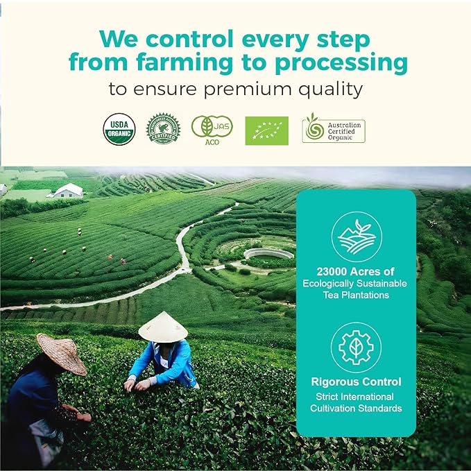 Emerail Organic Ceremonial Grade Matcha, Premium First Harvest Matcha Green Tea Powder, 100% Pure USDA-Certified, Sugar-Free Gluten-Free Vegan (60g / 2.1oz)