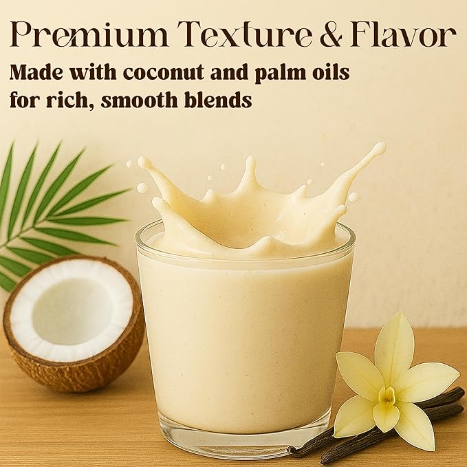 Marquis Vanilla Drink Mix – Smoothie Base and Blended Cream Beverage Powder for Smoothies and Blended Coffee, 48oz / 3lbs