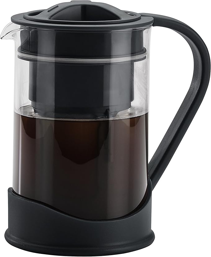 BonJour 50.7oz Cold Brew Coffee Maker, Black