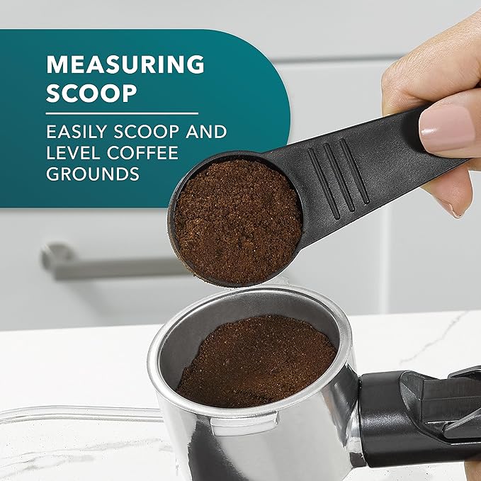 Mr. Coffee 4-Shot Steam Espresso Cappuccino and Latte Maker with Stainless Steel Frothing Pitcher