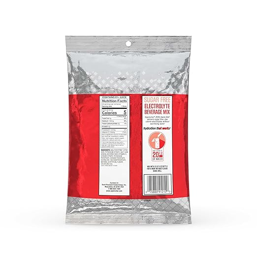 Sqwincher Zero Qwik Stik, Watermelon, Sugar Free, Low Calorie, Low Sodium Electrolyte Powder Hydration Drink Mix, .11 0z Packet (Pack of 50)