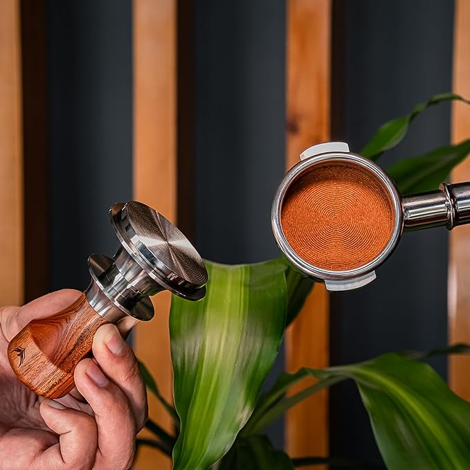 54mm Espresso Accessorries Kit for Breville Includes Spring Tamper, Bottomless Portafilter, Knock Box, Dosing Funnel Set & Magnetic WDT Tools Barista Essentials Kit