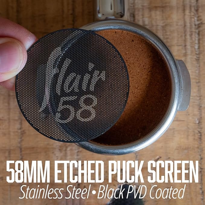 Flair Etched 58mm Puck Screen