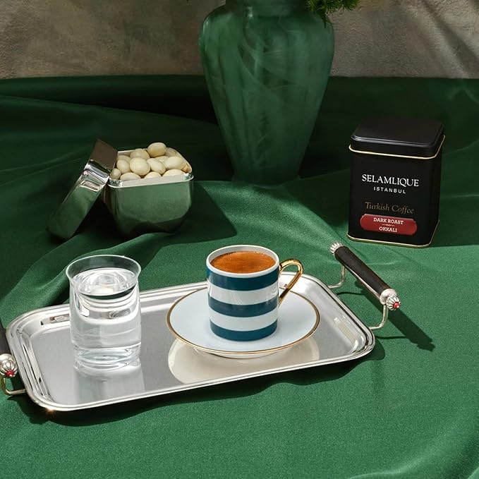 Selamlique Istanbul Turkish Coffee (4.40oz) Ultra Fine Ground (Dark Roast)
