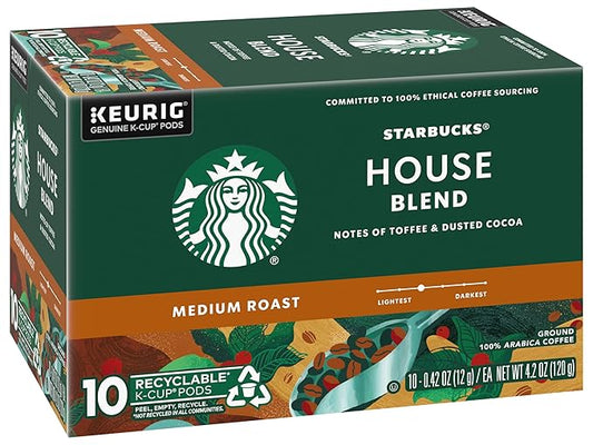 Starbucks House Blend, K-Cup for Keurig Brewers, 160 Count
