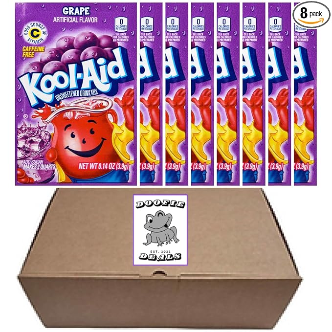 Kool-Aid Drink Mix - 8 Packets (Grape)