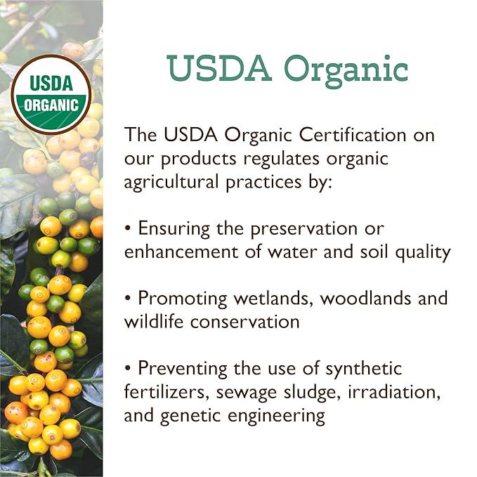 Fresh Roasted Coffee, USDA Organic Peru | 3rd Party Tested for Pesticides, Mold, Mycotoxins, Kosher | 100% Arabica, Specialty Grade, Med Roast 2 lb (32 oz) Whole Bean