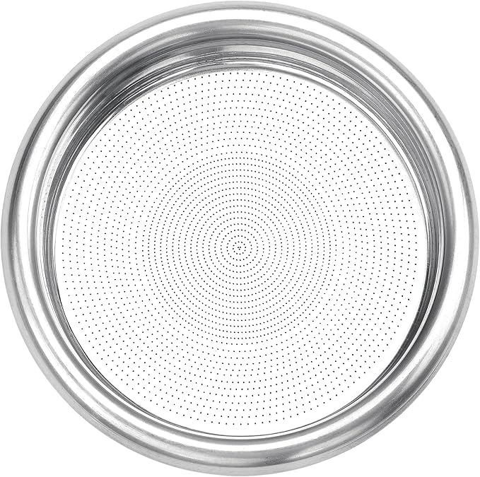 Normcore 58mm Precision High Extraction Filter Basket, 18g Portafilter Filter Basket For 58mm Espresso machines, 0.8mm Thickness, Comes with a 58.5mm Puck Screen, Espresso Paper Filters