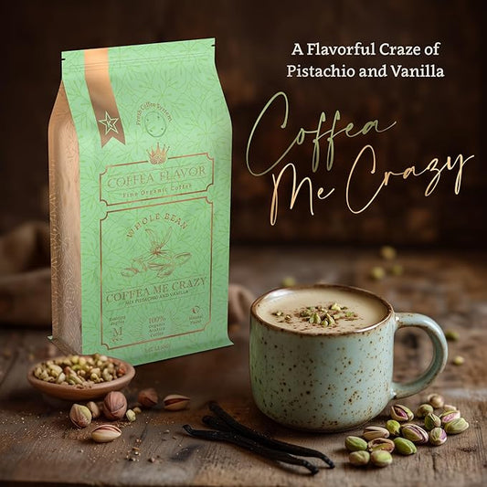 Flavored Ground Coffee – Organic 100% Arabica, Single Origin, 16oz Bags – by Coffea Flavor (standard, Coffea Me Crazy)