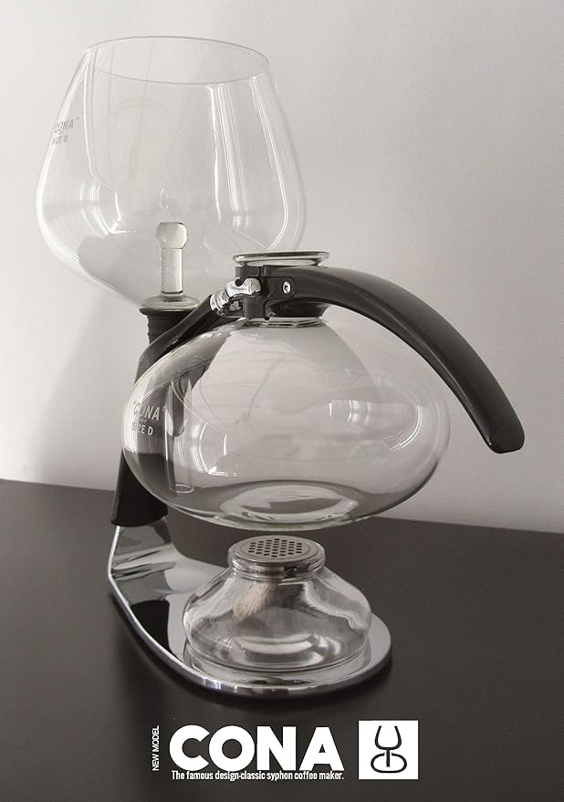 CONA coffee maker D-GENIUS ALL-GLASS