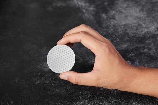 Espresso 58.5mm Puck Screen made of 316 stainless steel 1mm thick 60μm accuracy Reusable Filter for Espresso Portafilter Filter Basket