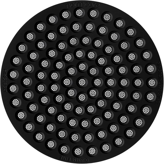 Normcore 58.5mm Puck Screen, 0.8mm Thickness, Lower Shower Screen, Reusable Metal Filter for 58mm Portafilter Basket 0.8mm Thickness, Titanium PVD Coated 316 Stainless Steel