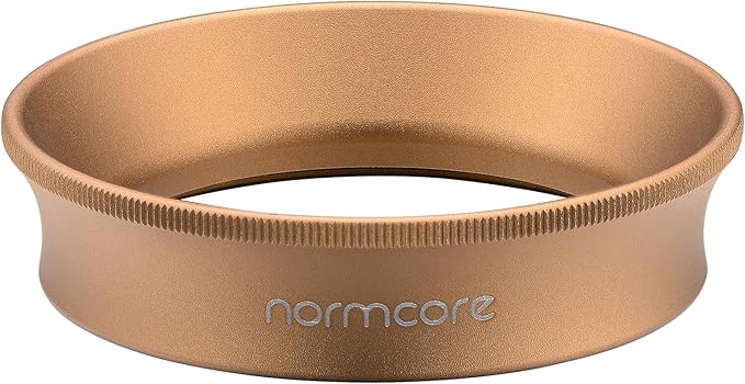 Normcore 54mm Espresso Dosing Funnel V2, Magnetic Dosing Ring, 18mm Anodized Aluminum with 15 Neodymium Fit Breville 54 mm Bottomless Portafilter, Bronze
