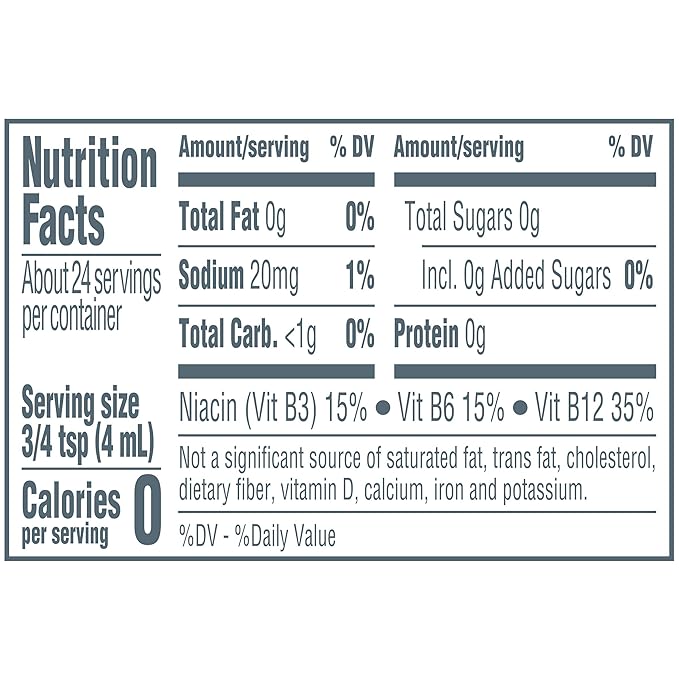 MiO Energy Black Cherry Naturally Flavored Liquid Water Enhancer 1 Count 3.24 fl oz (Pack of 5)