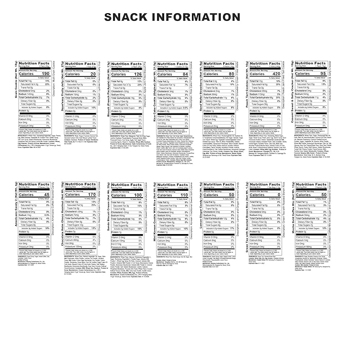 Dagaon Korean Snack Box 30 Count - Sweet and Savory Snacks. Variety of Korean Treats Including Chips, Biscuits, Cookies, Pies, Candies.. Assortment of Korean Snacks for Anyone.