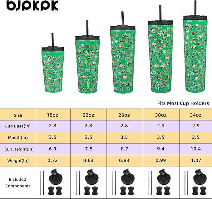 BJPKPK 30oz Stainless Steel Insulated Tumbler With lid And Straw Travel Coffee Thermal Tumblers Cup For Women And Men,Game