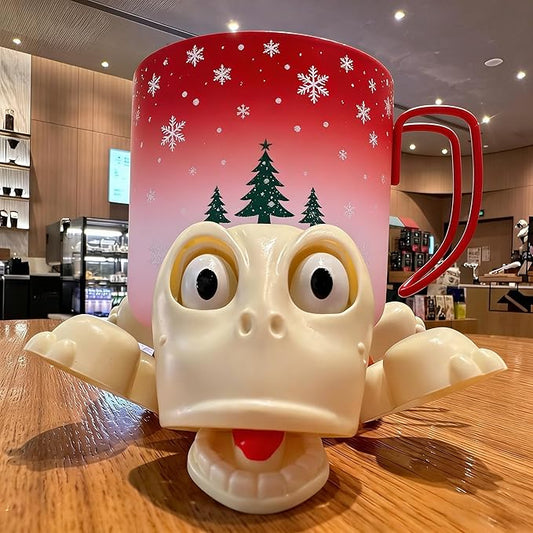 JOD® Turtle Coaster, 3D Printed Funny Tea Coasters with Interactive Expression, Turtle Cup Holder, Liftable Limbs & Expressive Face for Turtles,Tortoise Lover Gag Gifts Home Decor(Pink Pro)