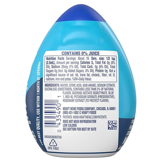 Mio Liquid Water Enhancer, Blueberry Lemonade, 1.62 OZ, 5-Pack