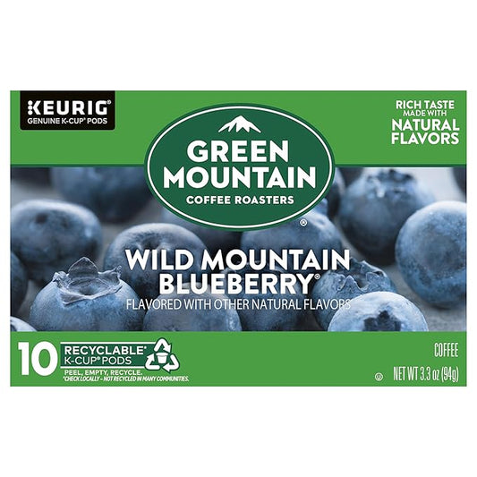 Green Mountain Coffee Roasters, Wild Mountain Blueberry Coffee, 3.3 Ounce