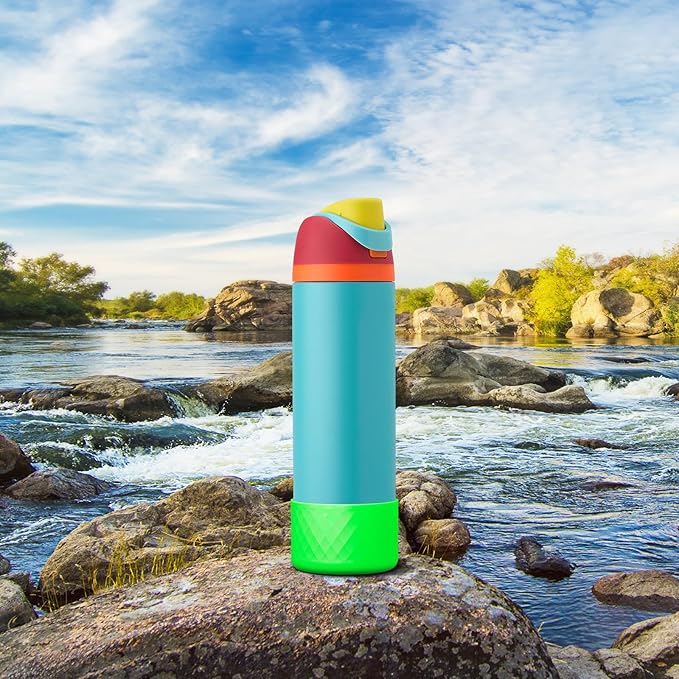 Silicone Boot for Owala Water Bottle 24 oz 32 oz 40 oz, Anti-Slip Protective Sleeve for FreeSip/Twist/Flip Stainless Steel Water Bottles Accessories