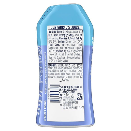 Crystal Light Liquid Blackberry Lemonade Water Enhancer, 1.62 OZ (Pack of 12)