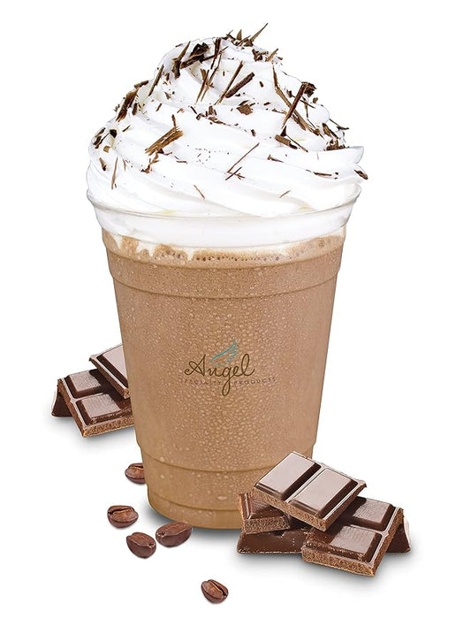 Angel Specialty Products, Blended Ice Coffee, Instant Frappe Powder Drink Mix, 3-Pound Bag, Mocha [34 Servings]