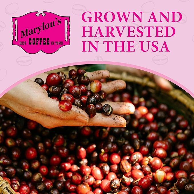 Marylou's Coffee – Hazelnut Creme Flavored Ground Gourmet Coffee – 11 oz