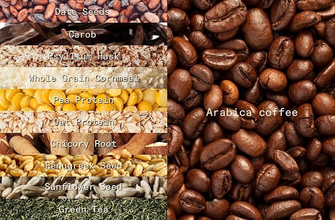 Atomo 50:50 Medium Roast Ground Coffee, Sustainable Low-Acid Coffee for Drip, French Press, and Pour-Over – 12oz (340g)