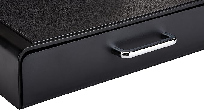 Amazon Basics Nespresso OriginalLine Coffee Pod with 1 Storage Drawer Holder, 50 Capsule Capacity, Black