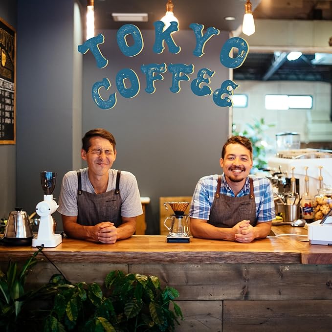 TOKYO COFFEE Ethiopia Moka Organic Decaf Coffee Beans - 24 oz Medium Dark Roast Whole Bean - Smooth & Bold Flavor, Mountain Water Decaffeinated