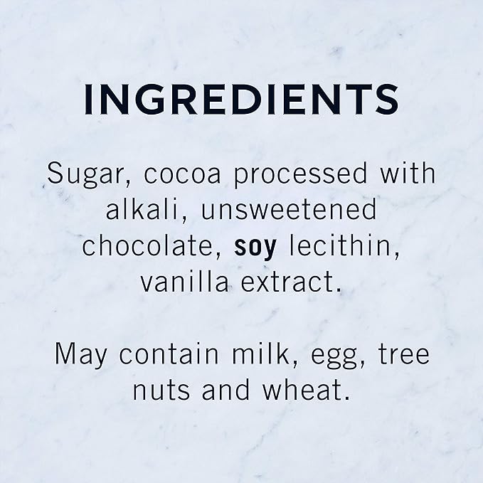 GHIRARDELLI Double Chocolate Hot Cocoa Mix, 10.5 OZ Bag (Pack of 6)