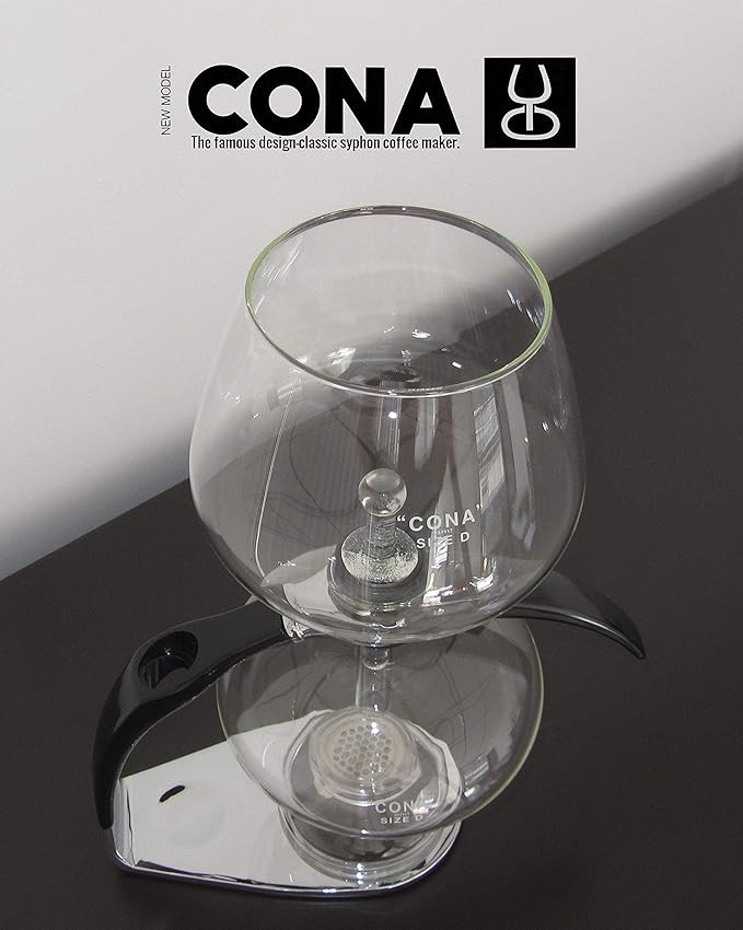 CONA coffee maker D-GENIUS ALL-GLASS