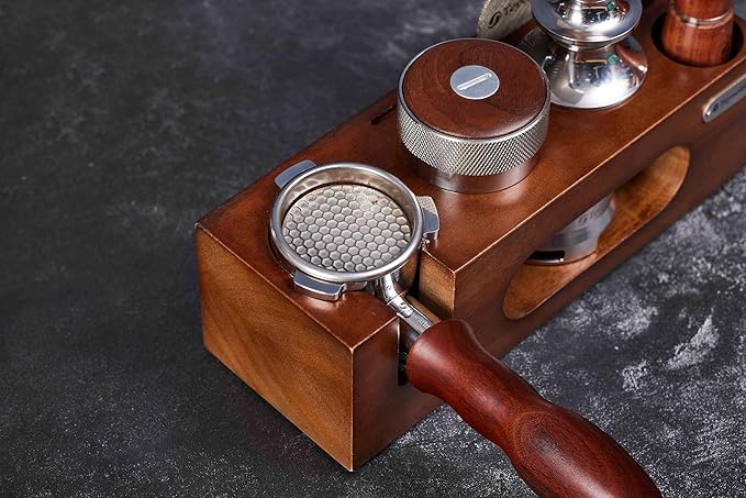 Espresso 58.5mm Puck Screen made of 316 stainless steel 1mm thick 60μm accuracy Reusable Filter for Espresso Portafilter Filter Basket