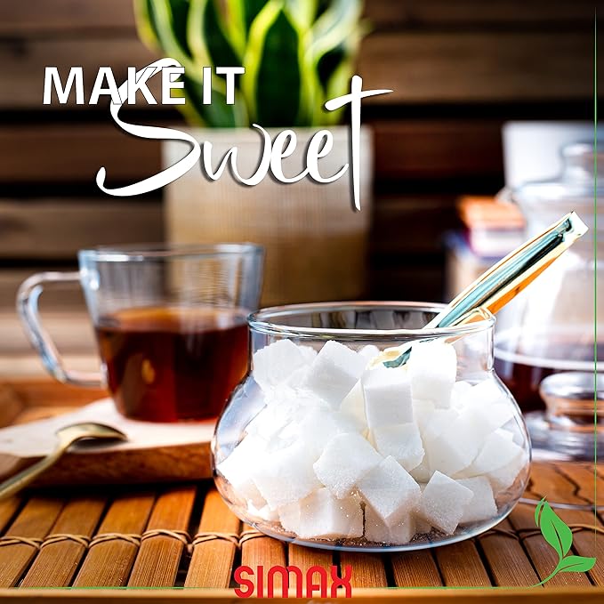 SIMAX Borosilicate Glass Sugar Bowl with Lid, 16 Ounce, Clear, Durable, Dishwasher Safe, Classic Style, Sugar Container, Coffee Beans, Nuts, Tea, Spices Holder, Made in Czech Republic