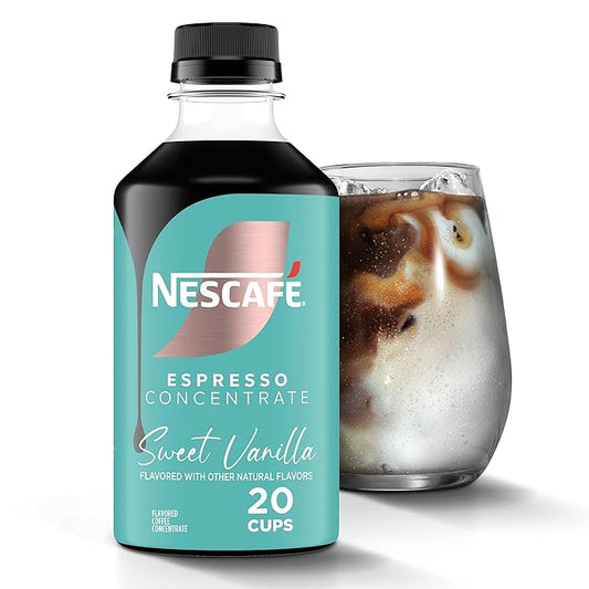 NESCAFE Espresso Concentrate Vanilla Coffee 300ml Bottle