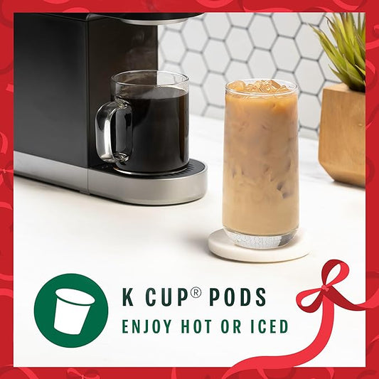 Starbucks K-Cup Coffee Pods, Medium Roast Coffee for Keurig Brewers, Holiday Blend, 100% Arabica, Limited Holiday Edition, 1 Box (32 Pods)