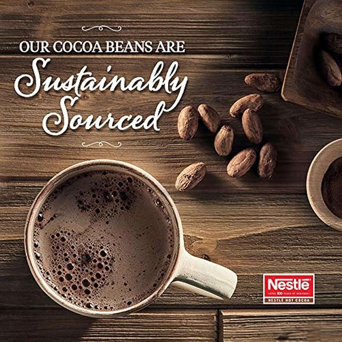 Nestle Hot Chocolate Mix, Rich Chocolate Flavor, Bulk Whipped Hot Cocoa Mix, 1.5 lb Bag