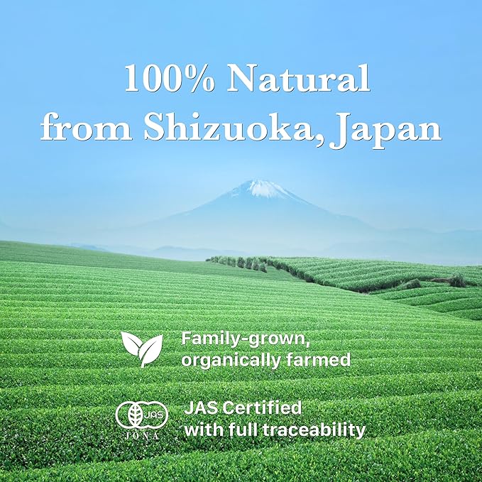 HAYASHIYA Organic Matcha Powder - Daichi - Ceremonial Grade, Authentic Japanese Matcha Green Tea Powder (30g / 1.06oz)